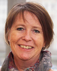 Färgporträtt av Lillemor Hanell